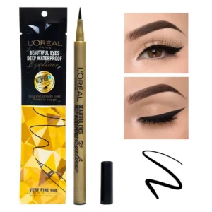 L'oreal Paris Beautiful Eyes Deep Waterproof Eyeliner - 5163